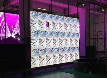 P20 transparenter Videoglasschirm des schirm-1R1G1B LED im Freien für Vereine, Dekoration