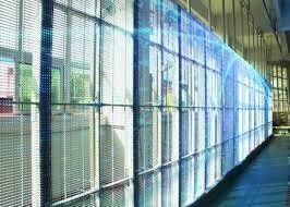 Riesige Glas Digital kommerzielle transparente LED-Anzeige P20 mit Energieeinsparung