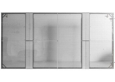 7.8MM P7.81 transparenter LED Bildschirm für Glasgeschäft, leichter Kabinett-Entwurf