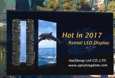 LED-Anzeige im Freien pH 3.91mm IC MBI 5124 Miete der hohen Auflösung wasserdichte