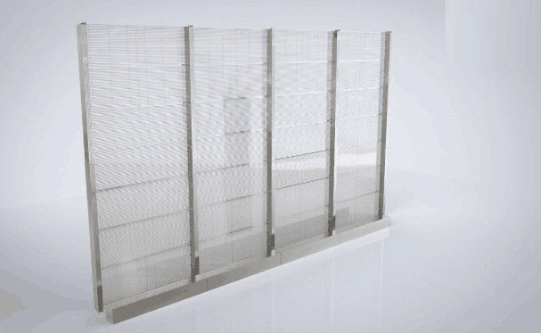 Im Freien transparentes LED Glas hochauflösender transparenter LED-Anzeige/P10 Platten-